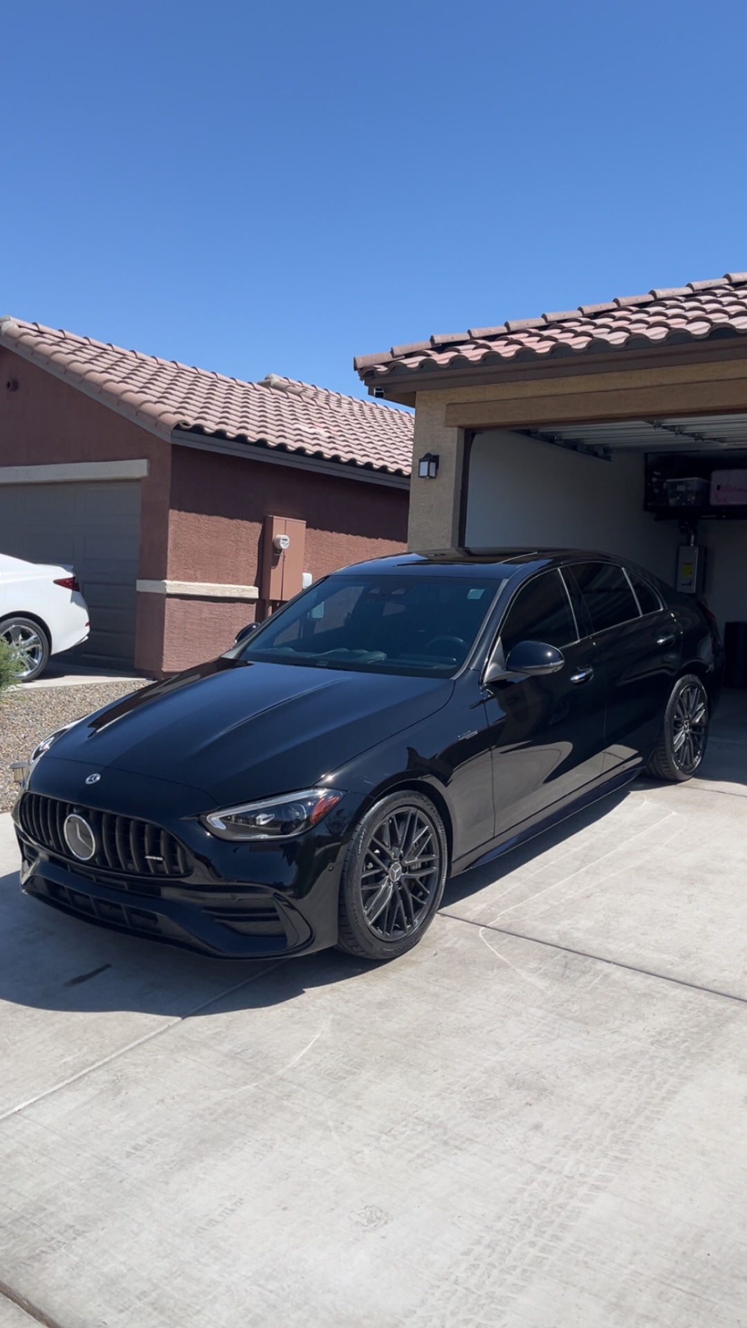 Mercedes-AMG C-Class detailed by GR Mobile Detailing